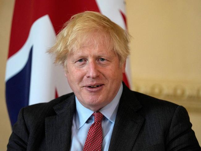 Boris Johnson said there “was a real opportunity to open up” travel in Europe. Picture: AFP