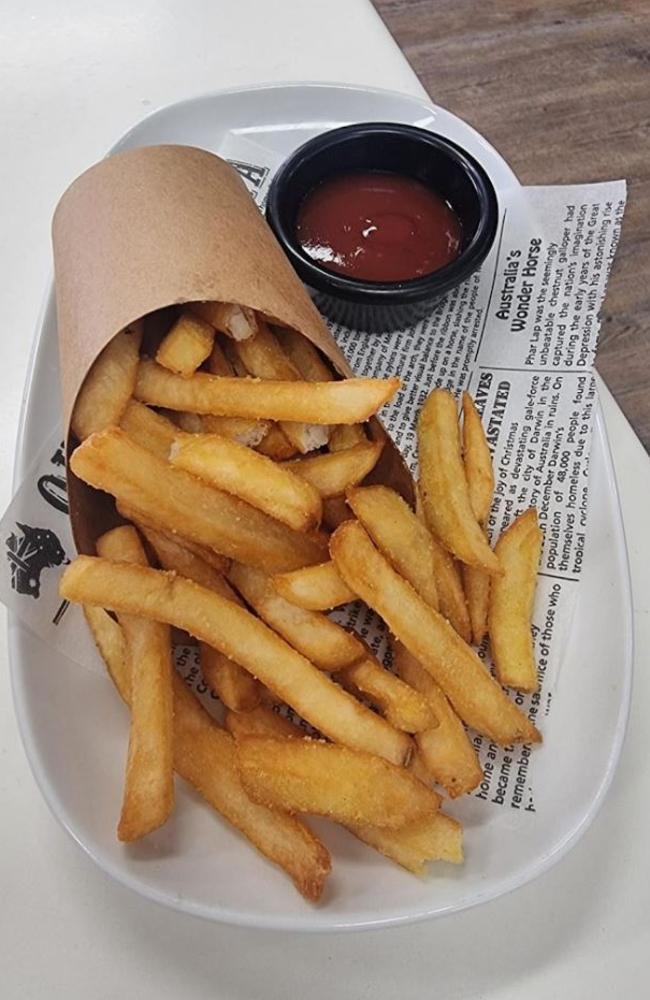 A woman was furious over a $9 chip order. Picture: Facebook