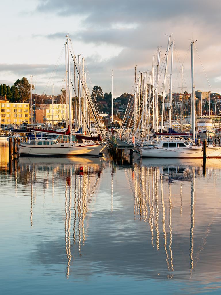 Battery Point marina. Picture: Sean De Freitas. Your Focus on Tasmania **ONE TIME USE ONLY**