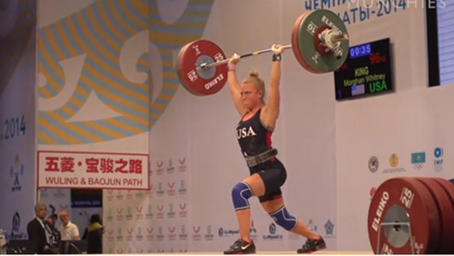 Morgan King: Female weightlifter can lift double her body weight