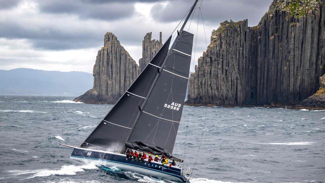 Alive during the annual Sydney to Hobart yacht race. Picture: AFP PHOTO/ROLEX/KURT ARRIGO.