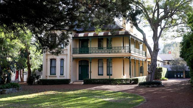 Willow Grove heritage building on Phillip St, Parramatta. 