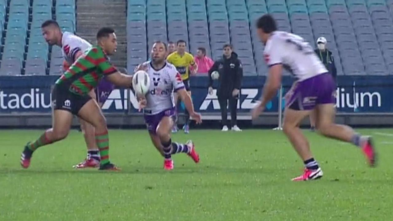 The controversial Cameron Smith moment that helped Storm defeat the Bunnies.