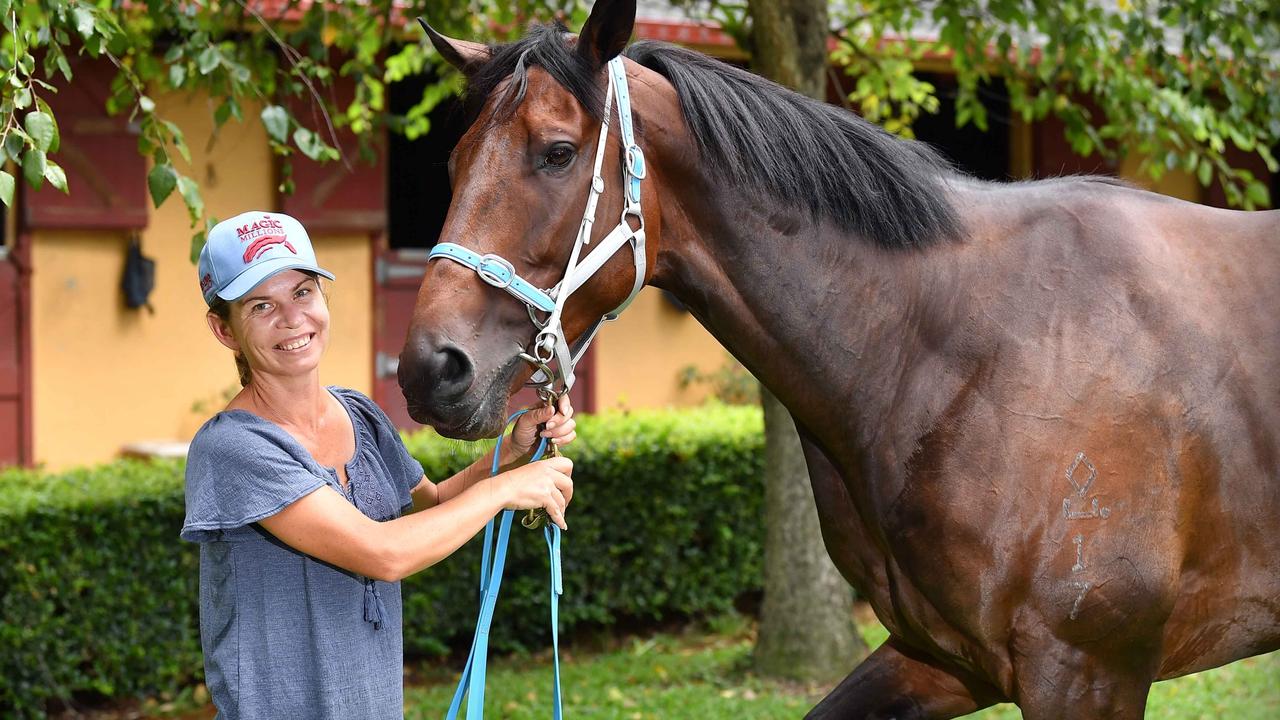 Sunshine Coast Turf Club local trainer Louise White. Picture: Patrick Woods.