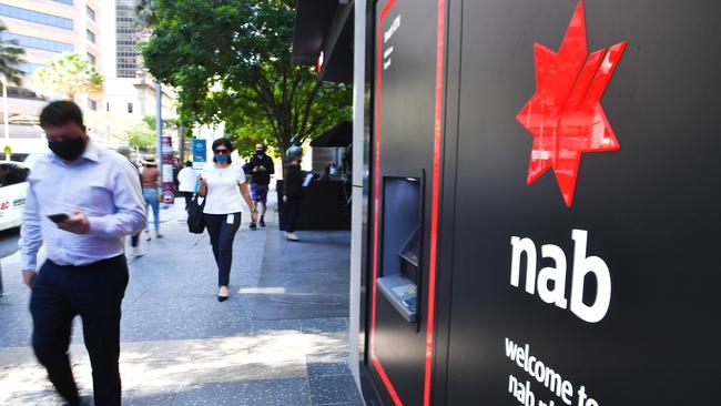 NAB said its business loans had also boosted profits. Picture: NCA NewsWire/John Gass