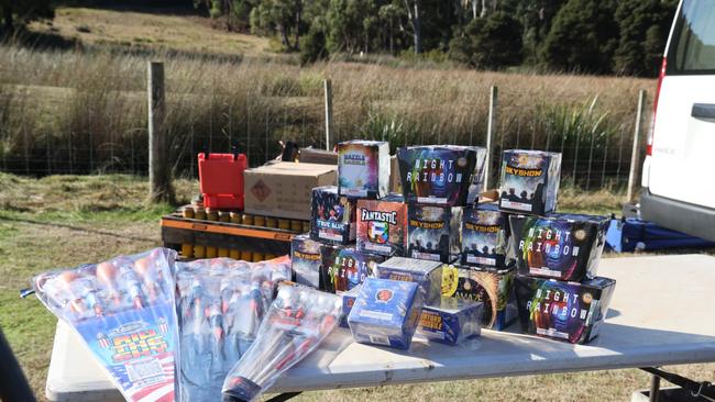 Some of the fireworks and crackers offered by Brightstar Fireworks. Picture: supplied.