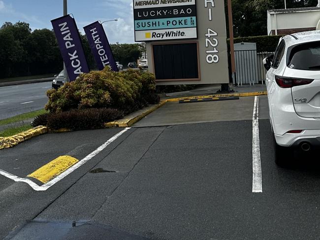 Paid parking has been introduced at Mermaid Waters Shopping Village on Markeri St on the Gold Coast.