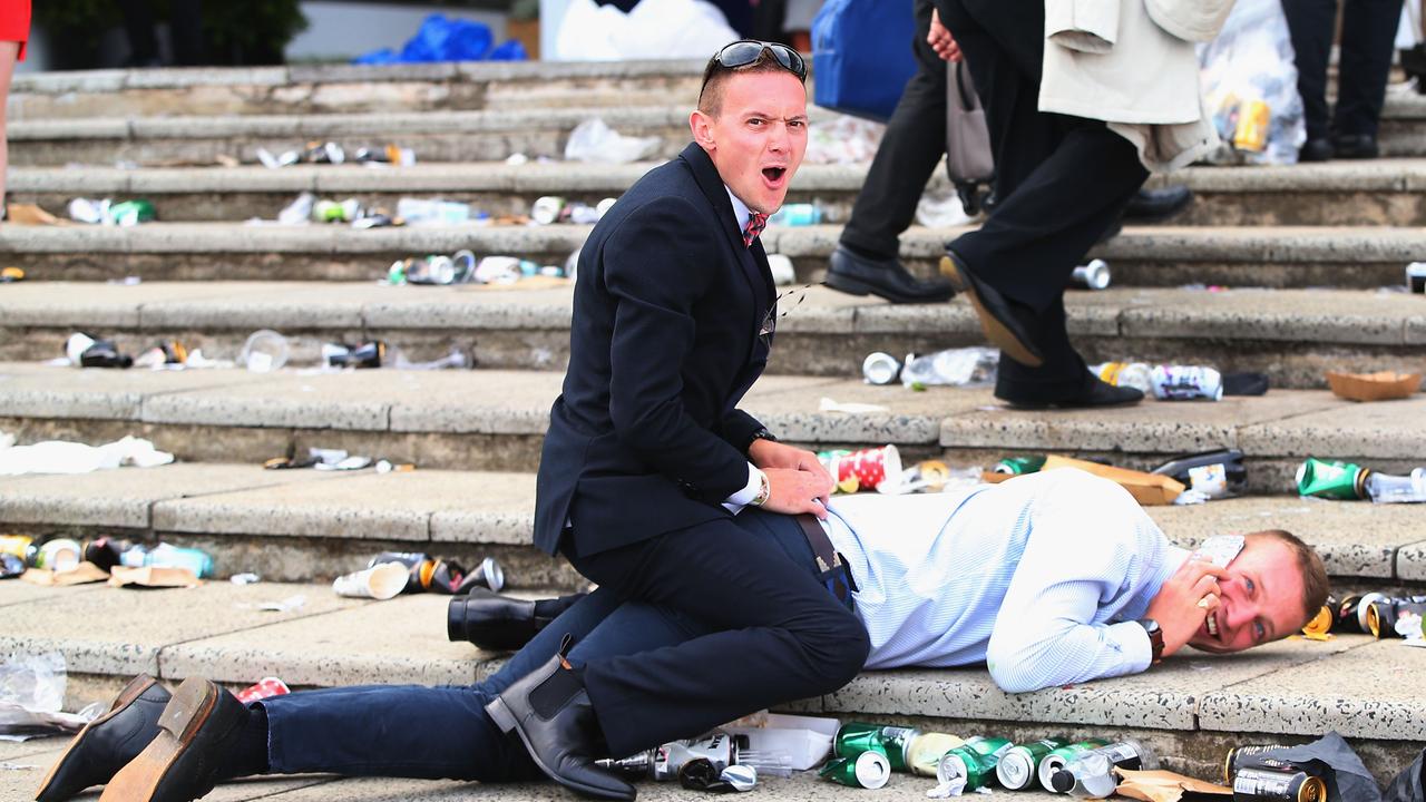 What are friends for? Picture: Michael Dodge/Getty Images