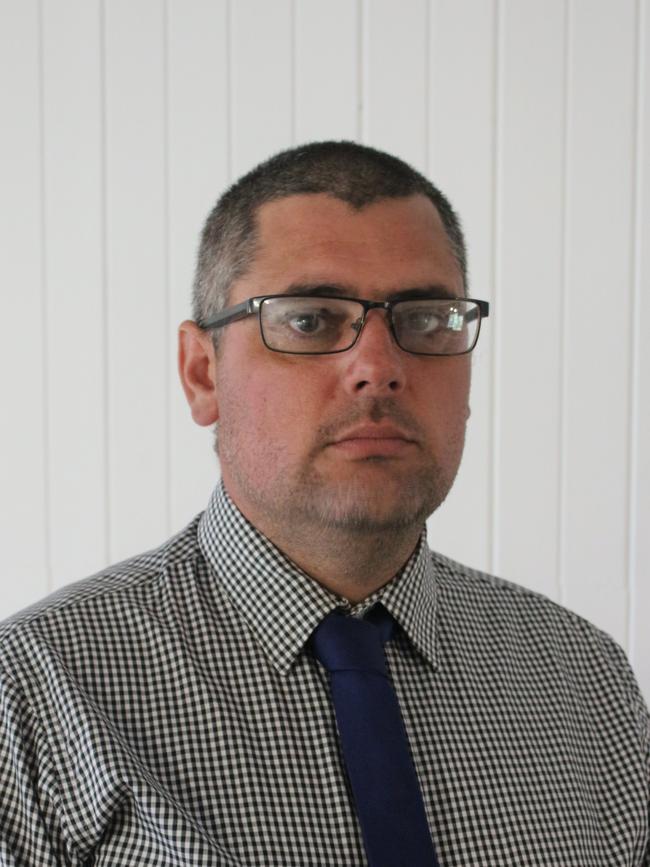 Tasmanian dairy farmer Andrew Aldridge