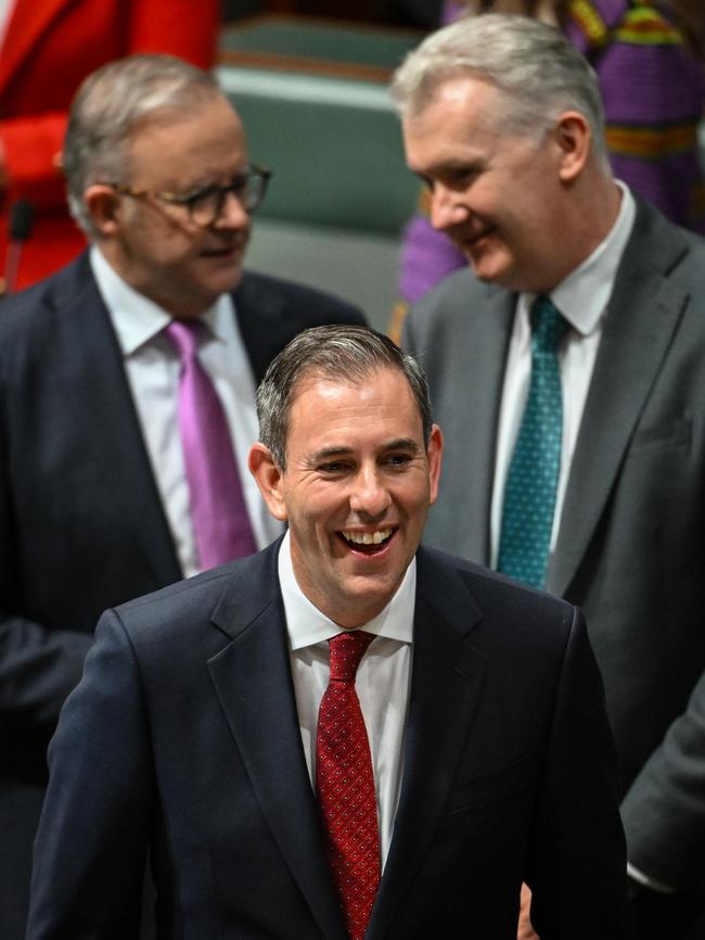 ‘Biggest transformation’: Jim Chalmers on budget night. Picture: Getty Images