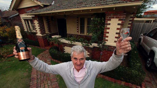 Mark Watson is one of the three homeowners who jointly sold their houses to a developer. Picture: Alex Coppel.