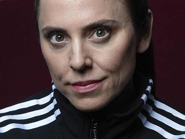 Former Spice Girls member Melanie C is in Melbourne to promote her new solo single 'Who I Am'. Melanie is pictured at QT Melbourne. Picture : Ian Currie