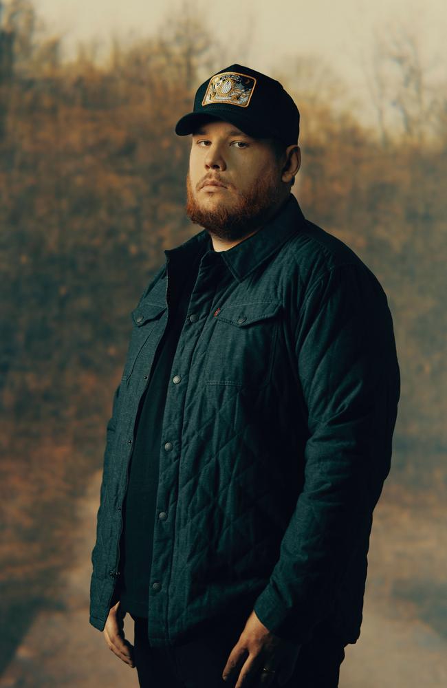 Luke Combs has been a permanent fixture in the ARIA top 50 albums for five years. Picture: Jeremy Cowart