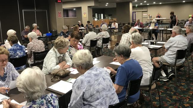 Members of Grafton Probus at their November meeting at the Grafton District Services Club.