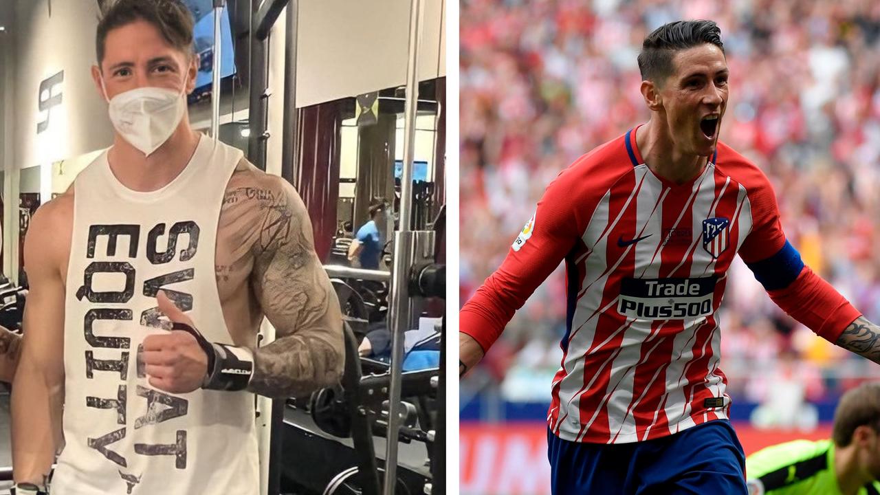 Fernando Torres has hit the gym since retiring 18 months ago. Photo: Supplied