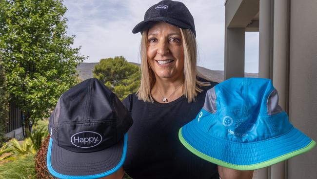 Wendy Smith is launching hat brand called Happy Lids, in her son Antonio's memory. Picture: Ben Clark