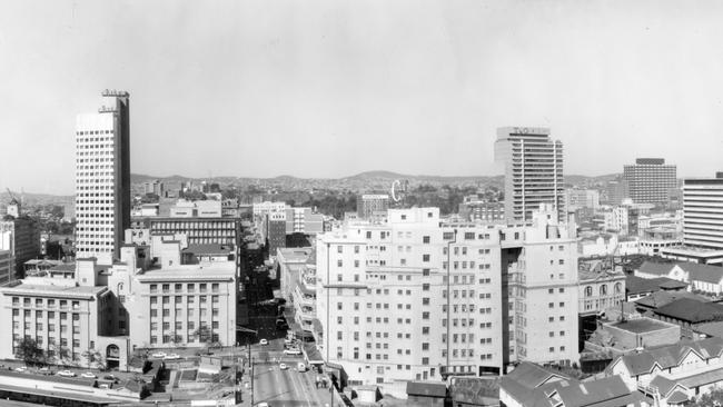 City Panorama View from Spring Hill in 1971. Picture: Brisbane City Council