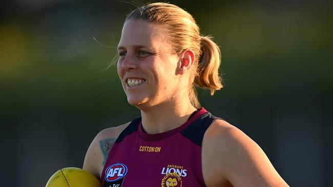 Kate Lutkins has every reason to smile ahead of the grand final. Picture: Albert Perez/Getty Images)