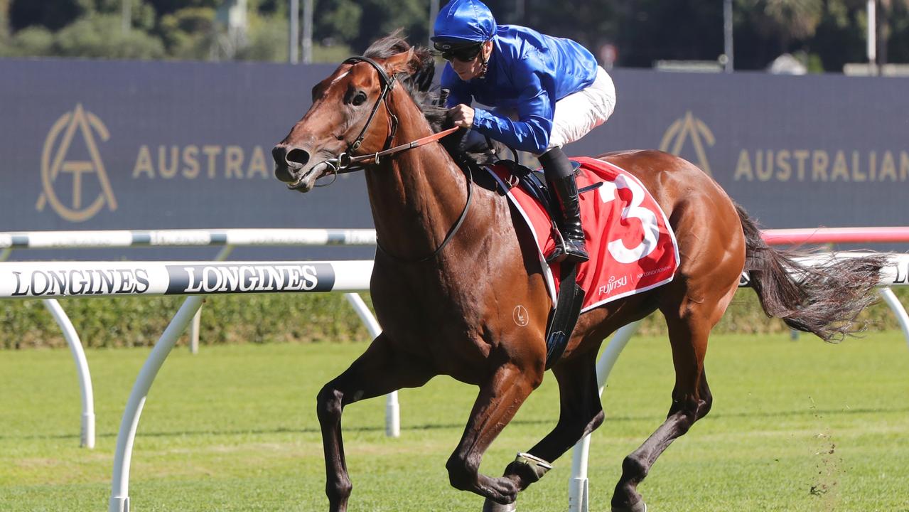 Aft Cabin easily won the Eskimo Prince Stakes. Picture: Jeremy Ng–Getty Images