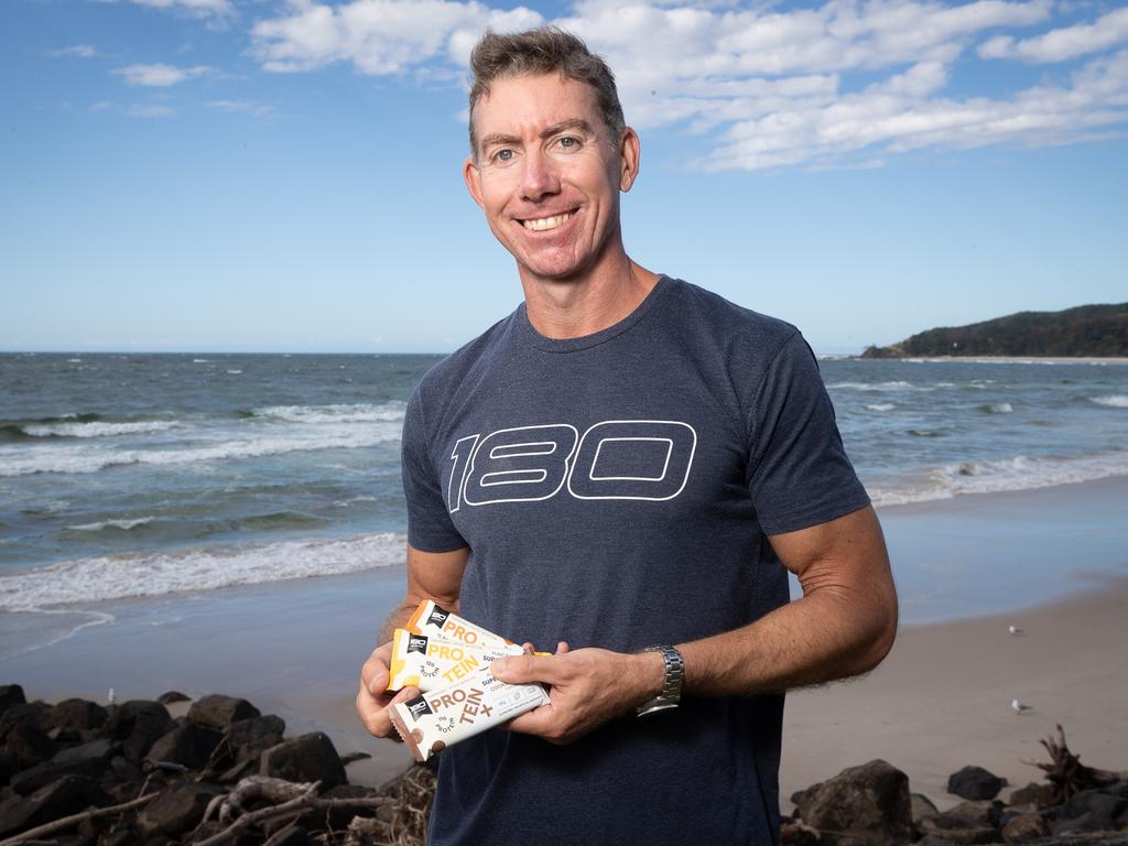 Australian dairy giant Bega has acquired 180 Nutrition, a company Stuart Cooke (pictured) co-founded. Picture: Supplied