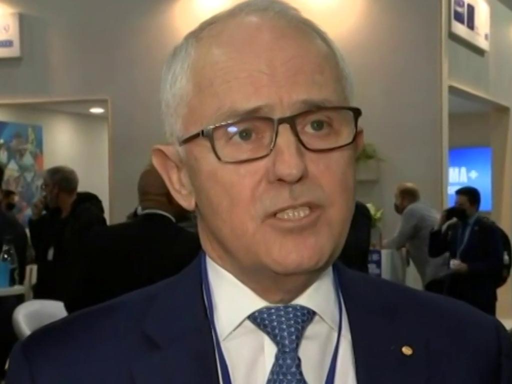 Former Prime Minister Malcolm Turnbull has tested positive for Covid-19.