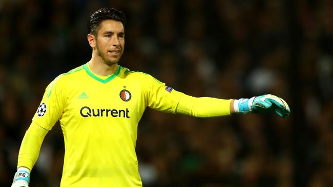 Brad Jones of Feyenoord.