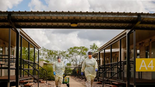 The Territory has a sophisticated quarantine set-up at Howard Springs. Picture: Glenn Campbell via NCA NewsWire