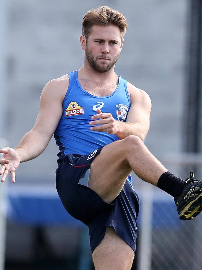 Caleb Daniel returned with several teammates. Pic: Michael Klein