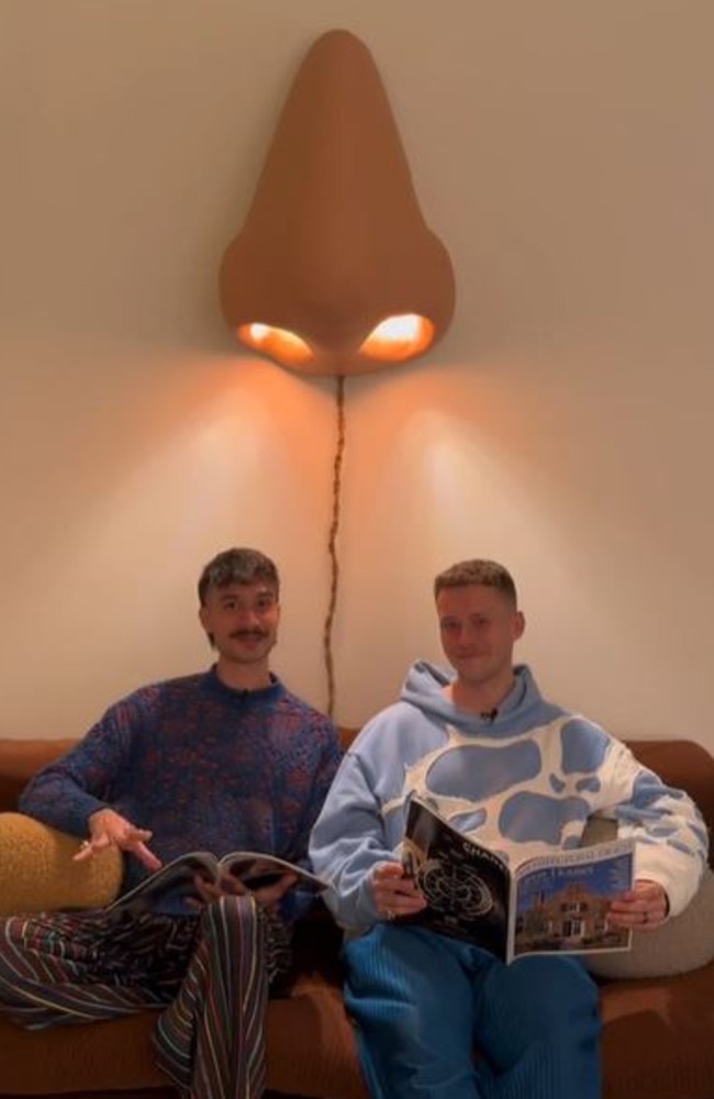 Meet Matt and Josh, the design couple Aussies are obsessed with. Picture: TikTok/MattandJoshdesign