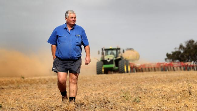 Victorian Farmers Federation grains council president Craig Henderson. Picture: David Geraghty/The Australian.