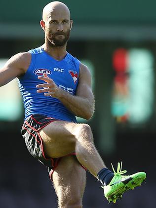 Jarrad McVeigh at Sydney training.