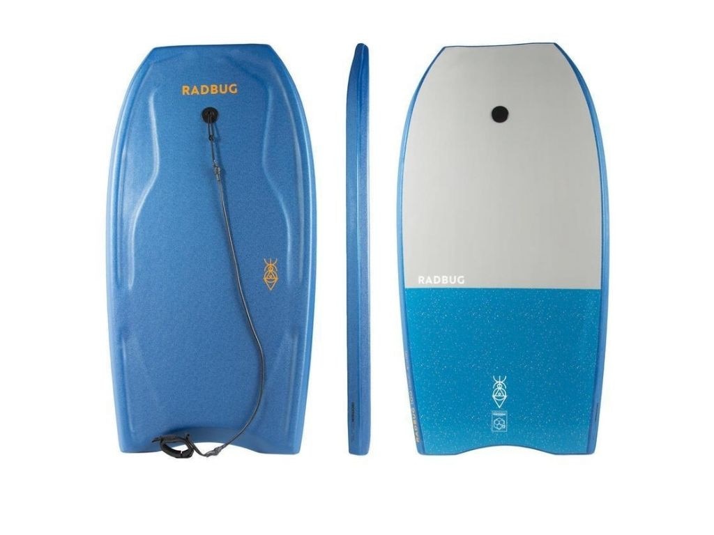 Radbug Bodyboard With Wrist Leash