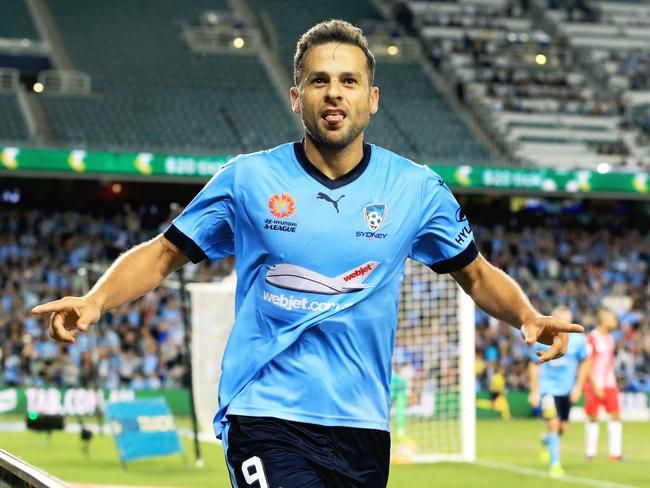 Sydney FC striker Bobo. Picture: Mark Eva