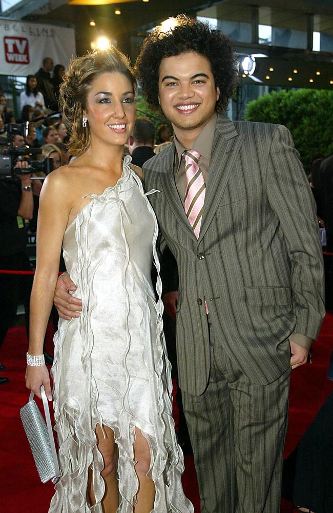 2004: Jules and Guy Sebastian. Picture: News Corp Australia