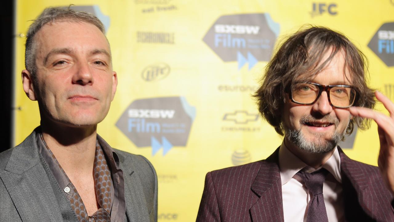 Musicians Steve Mackey and Jarvis Cocker in 2014. Picture: Mindy Best/Getty Images for SXSW