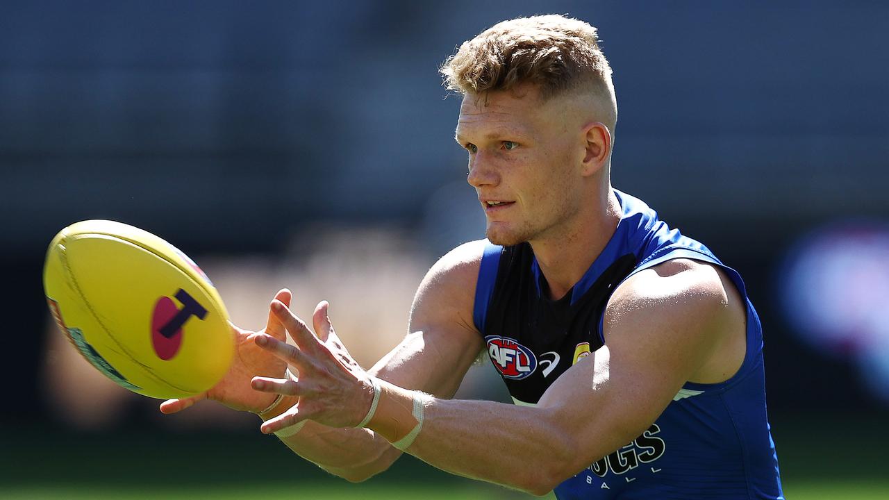 Adam Treloar has been flying over the pre-season. Picture: Michael Klein