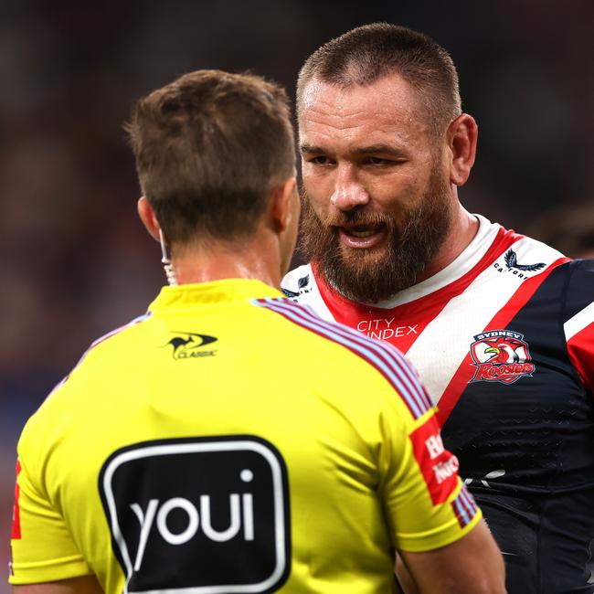 Jared Waerea-Hargreaves is always on the referees’ radar.