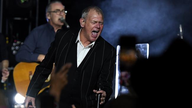 John Farnham at the Mount Isa Mines Rodeo this month. Pic: AAP