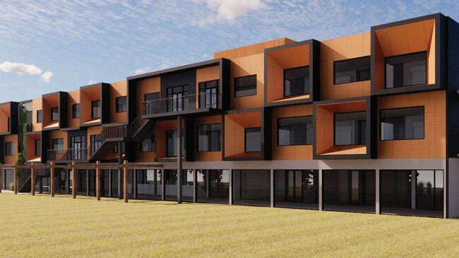 An artist's impression of the new state-of-the-art facility to be built at Bacchus Marsh Grammar in 2023. Picture: Supplied