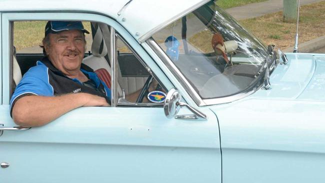 Merv Fergsuon of the Early Falcon Car Club of Qld Rockhampton chapter. Picture: Jann Houley