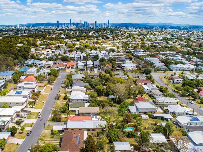 Aerial of Brisbane