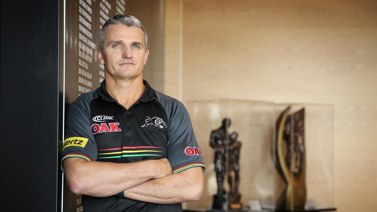 Ivan Cleary at Panthers HQ in Penrith. Pic: Sam Ruttyn