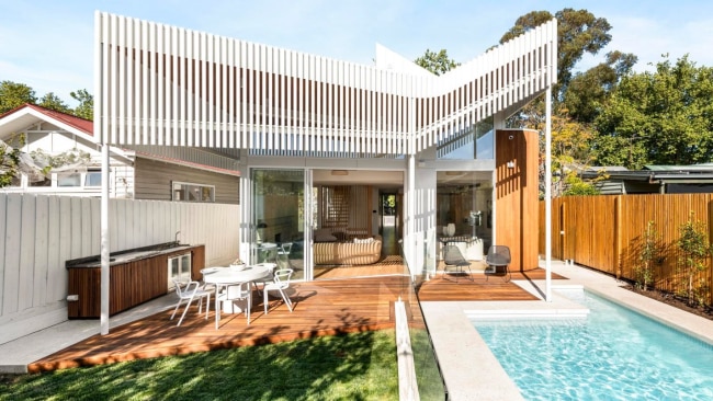 MasterChef's Andy Allen and his wife recently purchased this showcase home in Melbourne's Northcote. Picture: Nelson Alexander.