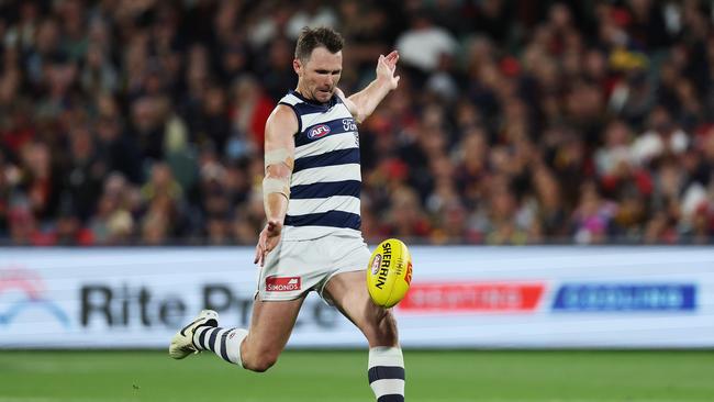 Geelong has given an update on Patrick Dangerfield’s injury. Picture: Getty Images