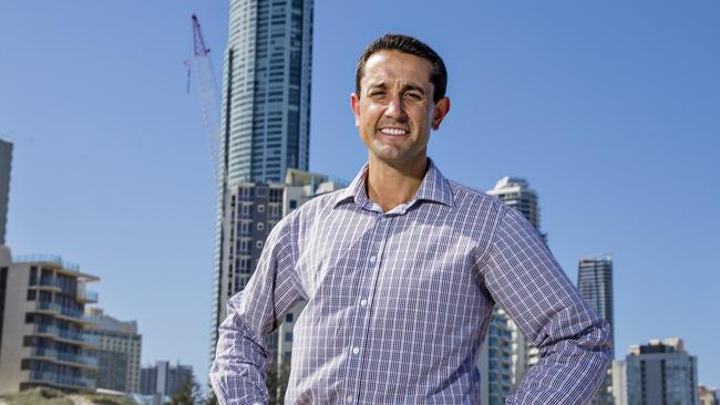 David Crisafulli at Surfers Paradise. Picture: Jerad Williams