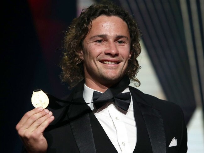 Nicho Hynes with his Dally M.