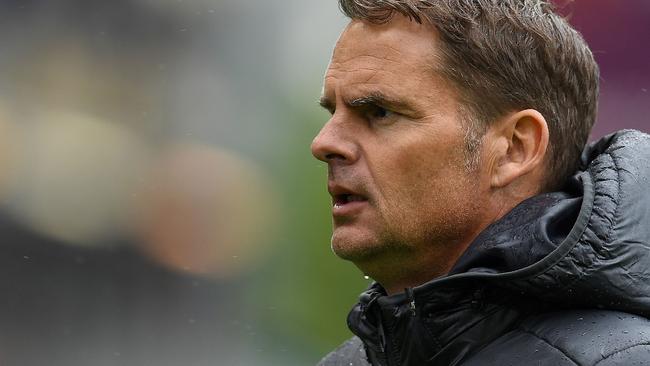 Frank de Boer lasted just 77 days as manager of Crystal Palace.