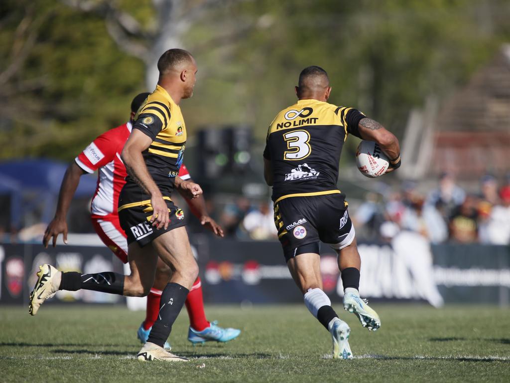 Dane Gagai Koori Knockout Day 3 Mens opens MOREE V WAC Sunday, 6th October 2024, Location: Hereford St, Bathurst NSW 2795, Australia, Picture Warren Gannon Photography