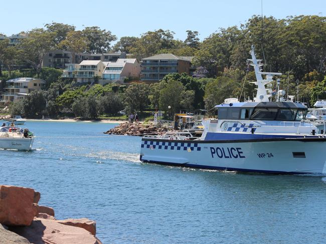Caption. Police have conducted a week long operation to save three yachtsmen from a listless vessel. Picture: Supplied \ NSW Police