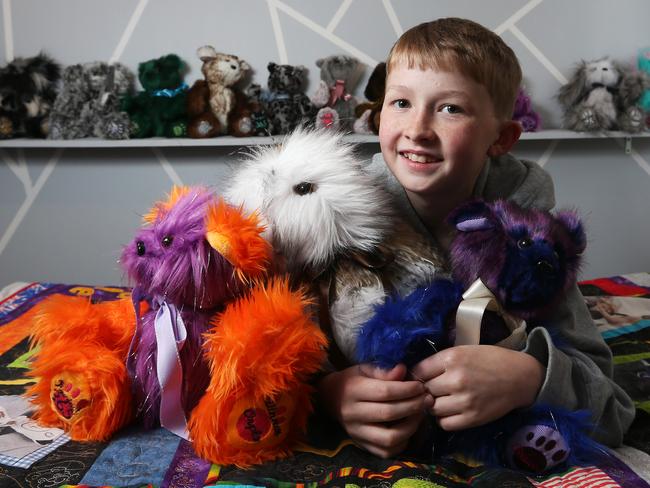 Campbell Remess is only 12, but busy working for less fortunate kids. Picture: Nikki Davis-Jones